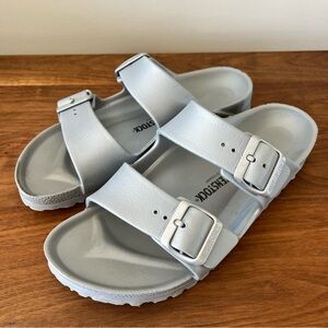 Birkenstock Arizona EVA Sandals: Gray — EU 39 / Womens 8-8.5 / Mens 6-6.5
